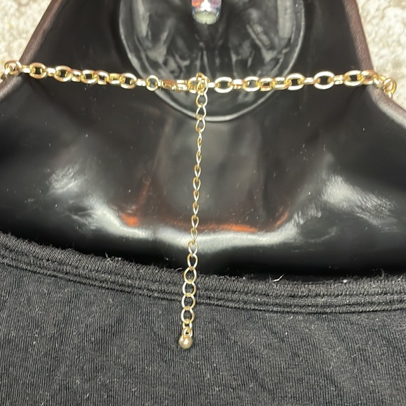 Teardrop Bib Statement Necklace - Picture 5 of 5